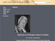 Tablet Screenshot of christopherswann.co.uk